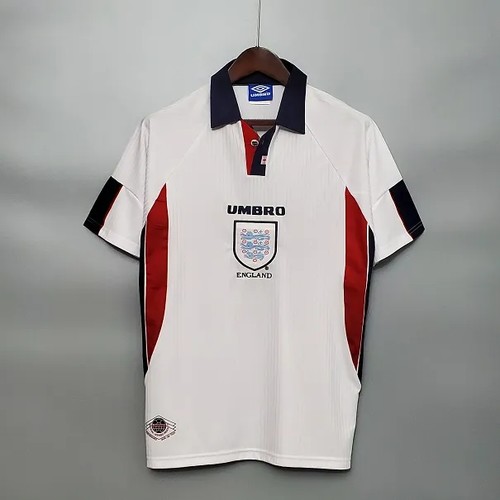 Official 1998 England Jersey Retro World Cup With Limited Edition