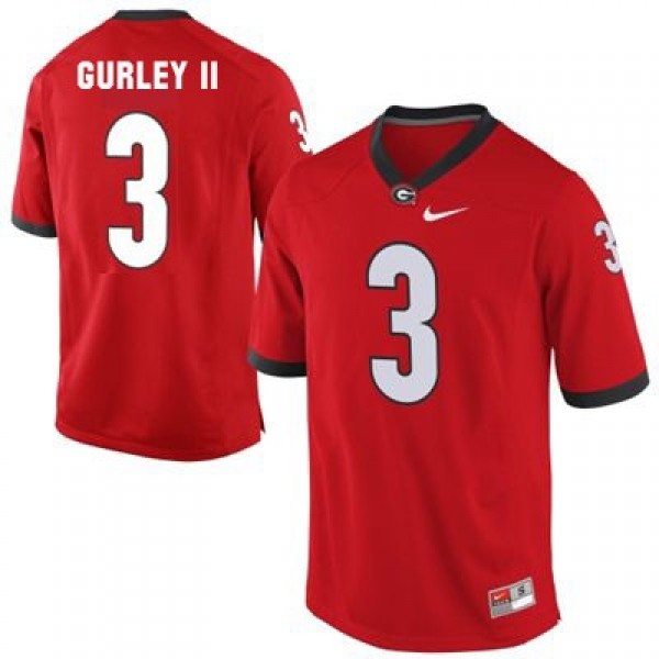 Youth(kids) Ncaa Team #3 Todd Gurley Authentic Football Jersey