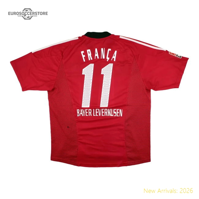 Performance Bayer Leverkusen 2002-04 Home Shirt (Xl) (Franca #11) (Very