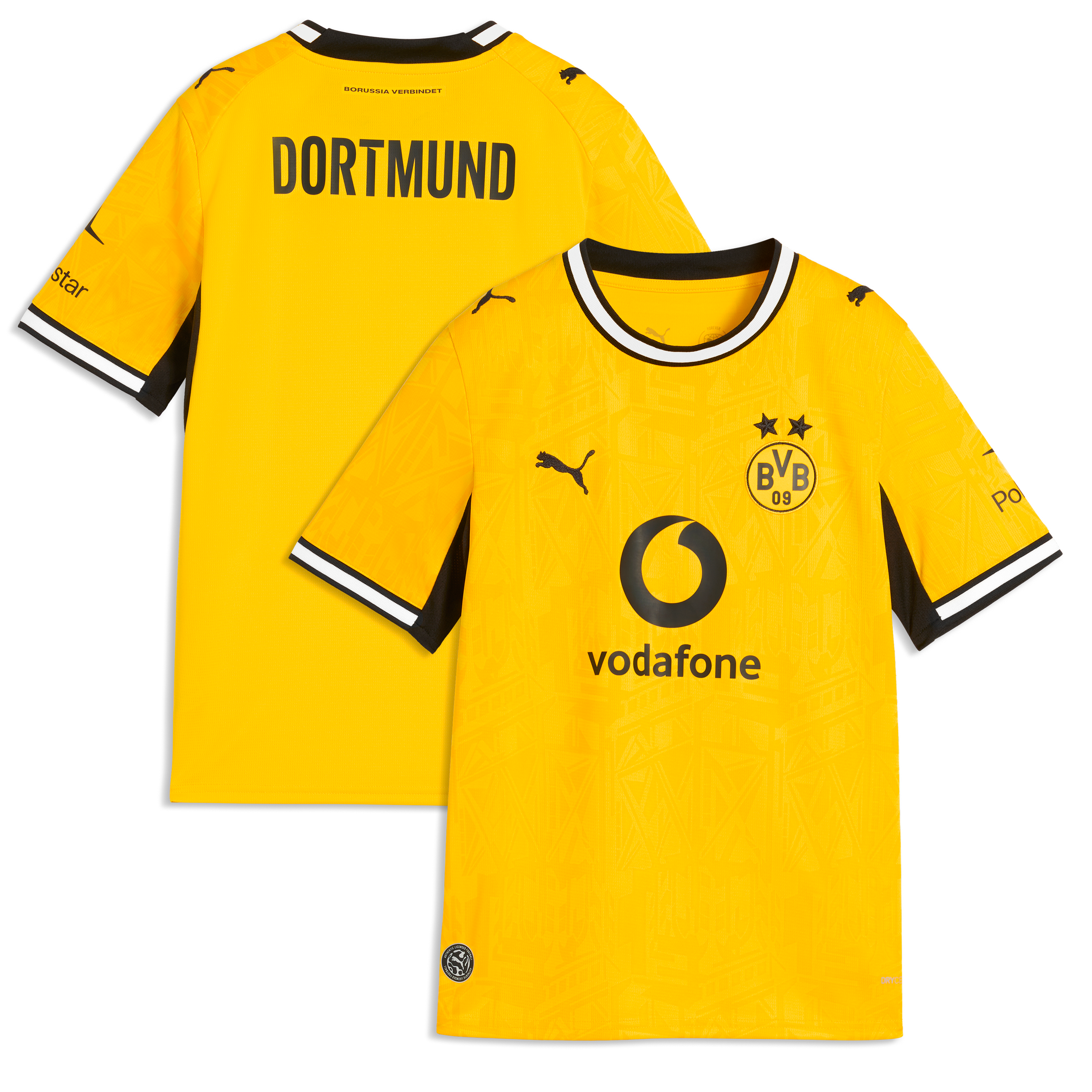 [SJH] Borussia Dortmund Youth 2026/27 Home Replica Jersey - Yellow