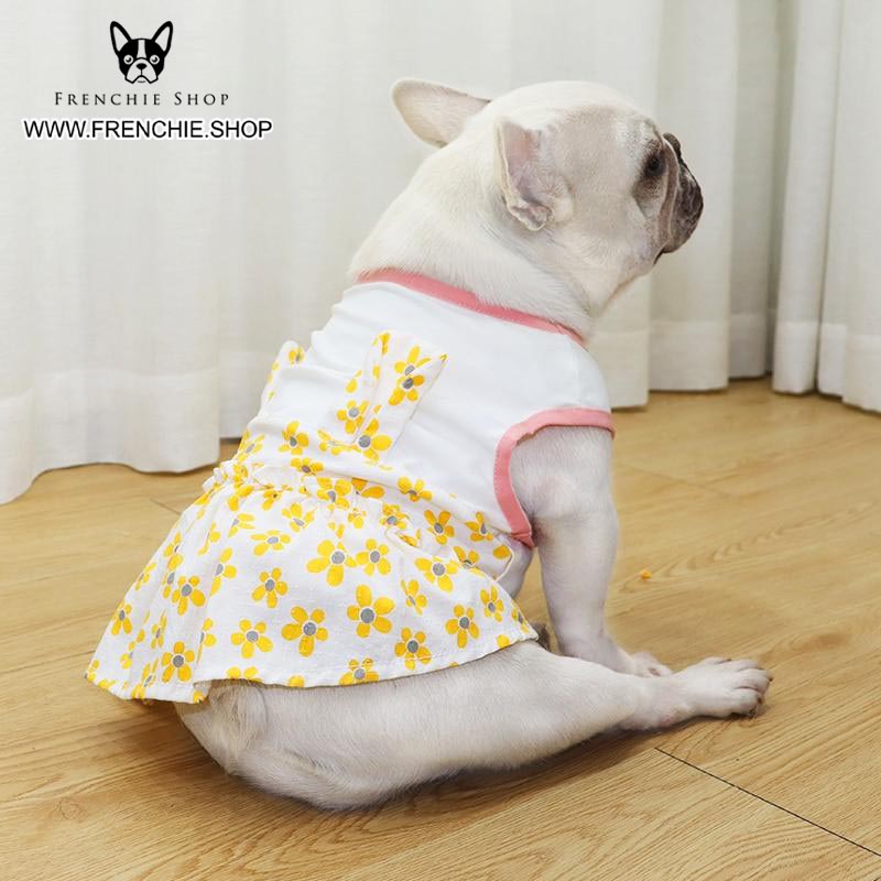 Frenchie-Fan French Bulldog Stylish Skirt Summer Cloth (w306) for Pet