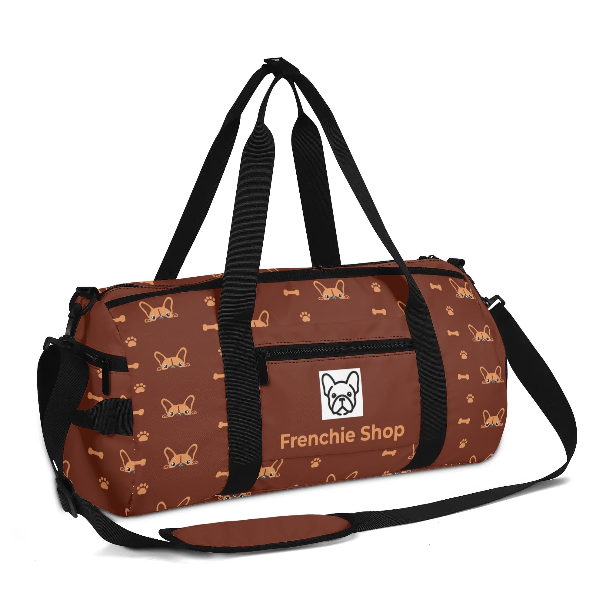 Stylish Frenchie-Fan Muffin - Gym Bag For Frenchie Lovers as a Gift
