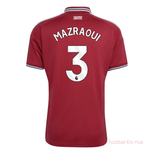 Team Football Man Utd 2026-2027 Home Shirt (Mazraoui 3)