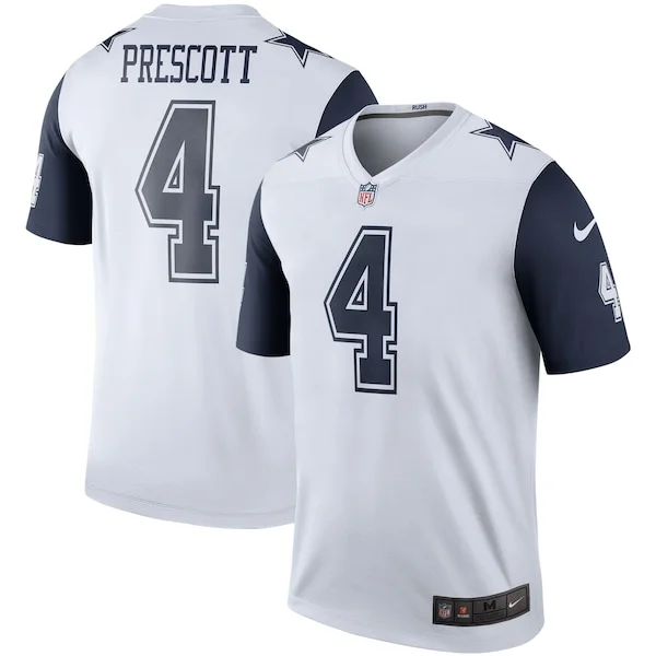 Performance Dallas Cowboys  Jersey - Premium White NFL Fan Jersey |...