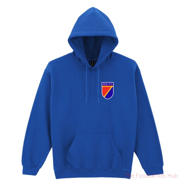 Men Haiti National Team Hoodie (Blue)