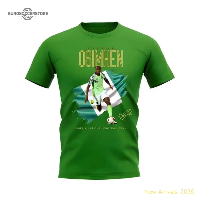 Victor Osimhen Nigeria T-shirt (Green)
