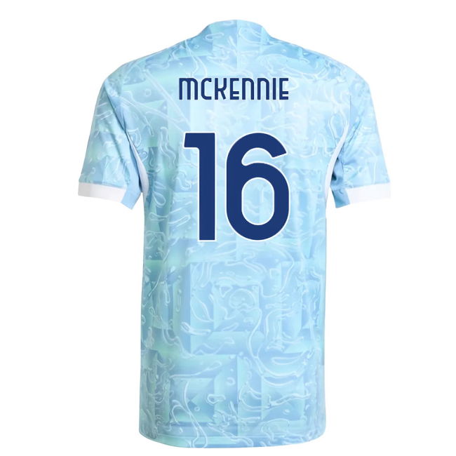 McKennie 16 Unique Juventus Away Exclusive Kit 2025-2026