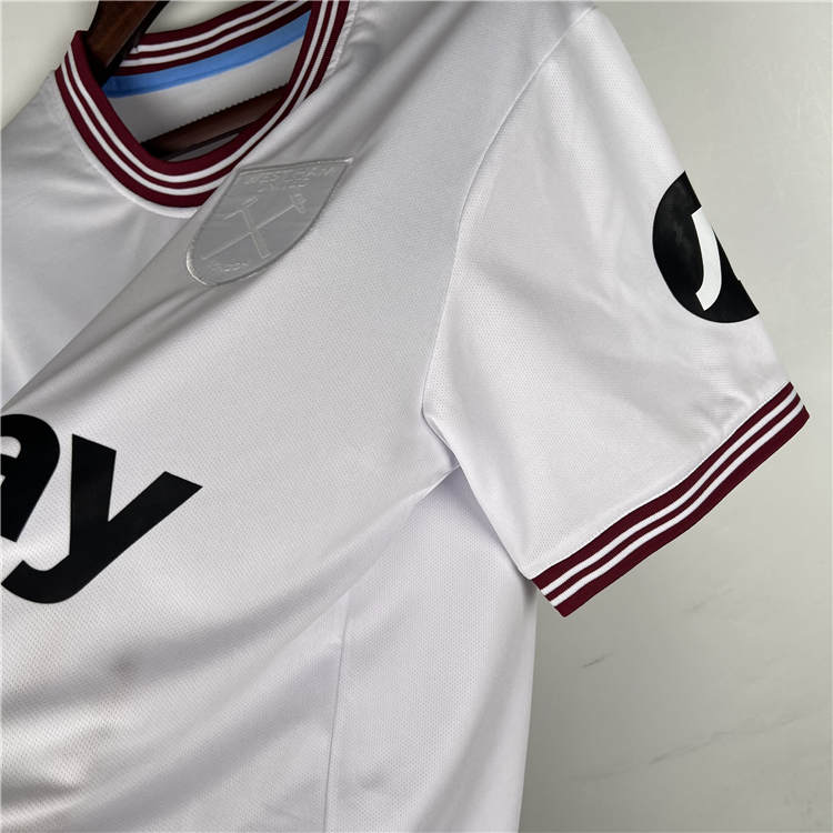 Performance Driven West Ham United 2324 Football Shirt Away White