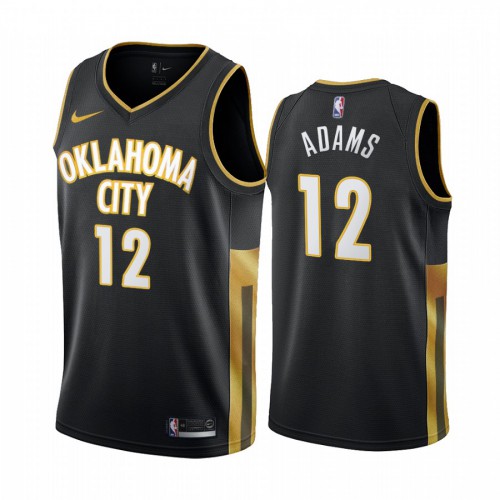 Black LAC City Thunder #12 Nike High-Quality Jersey Basketball Jersey