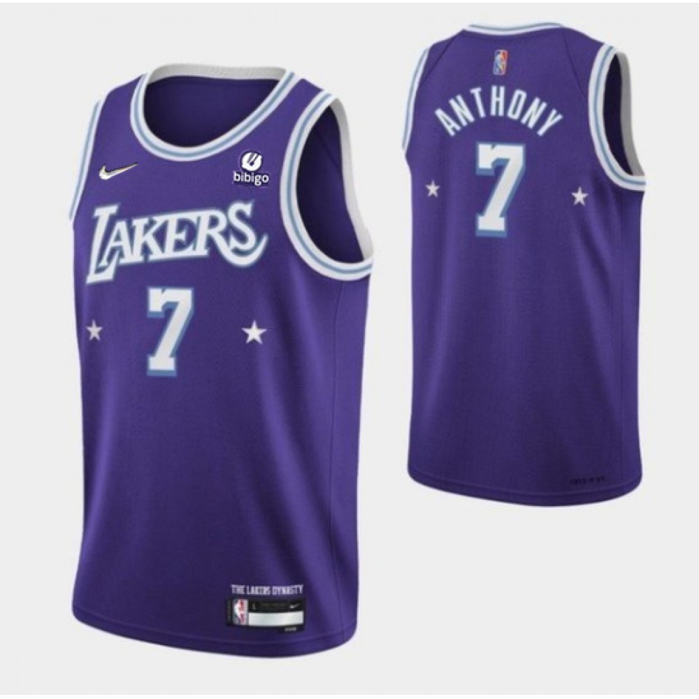 Authentic 7 Los Angeles Lakers Purple Jersey - City Edition - Fan Favorite