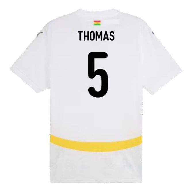 Ghana Thomas 20242025 Home Authentic Shirt Sleek Modern