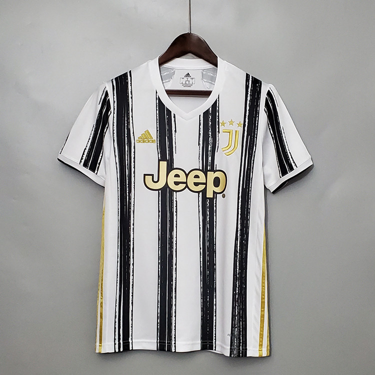 JUVENTUS FOOTBALL SHIRT 20-21 HOME WHITE SOCCER JERSEY SHIRT -