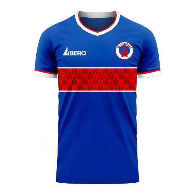 Aero-Dynamic Mongolia 2025-2026 Home Concept Football Kit (Libero)