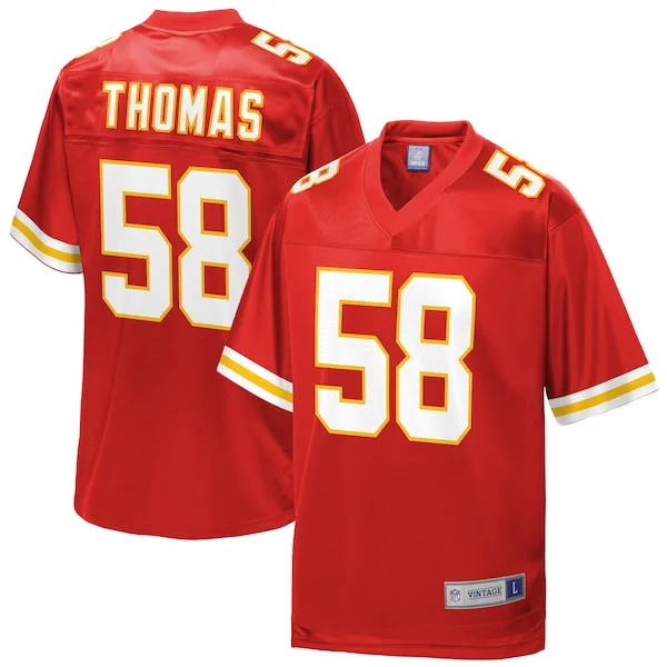 Performance Kansas City Chiefs Replica Jersey - Premium Red NFL Fan...