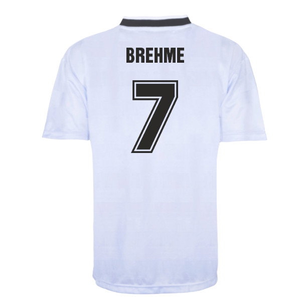 [DDJ] West Germany 1984 Retro Home Shirt (Brehme 7)