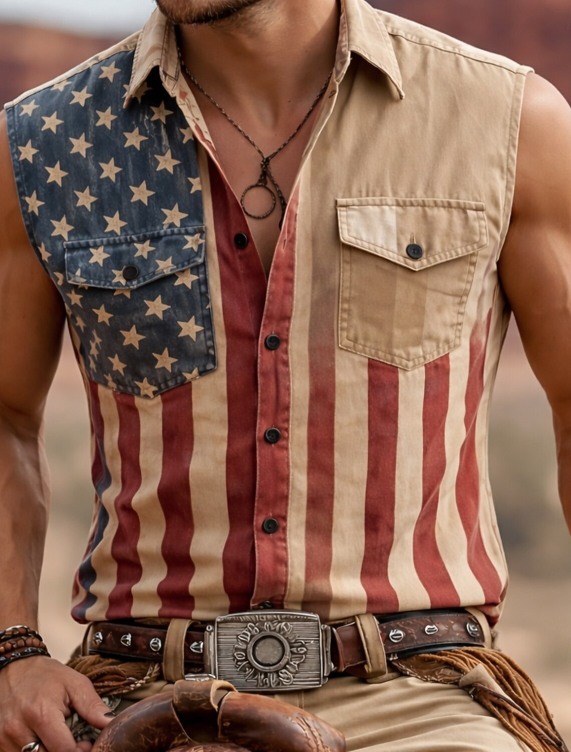 Men's 4th of July U.S. 250th Anniversary Goddess American Flag Shirt Summer Shirt Button Up Shirt Short Sleeve Patriotic Outdoor Holiday Summer Spring Turndown 3D Print Collared Shirts Front One