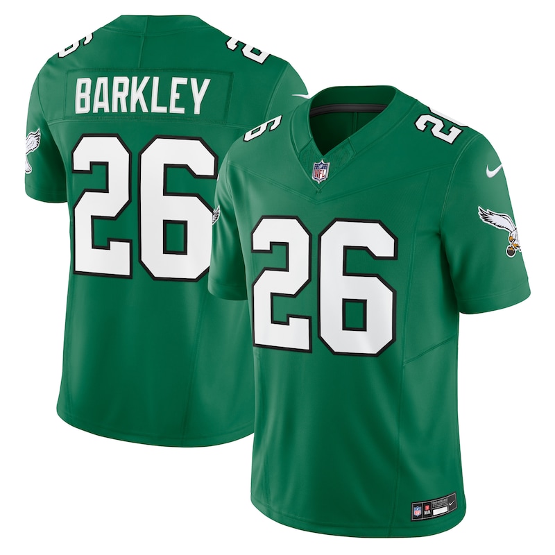 None Saquon Barkley PHI Eagles Victory Premium-Quality Jersey