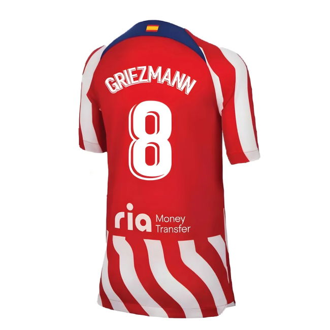 New Performance Atletico Madrid Home Soccer Jersey (Kids)