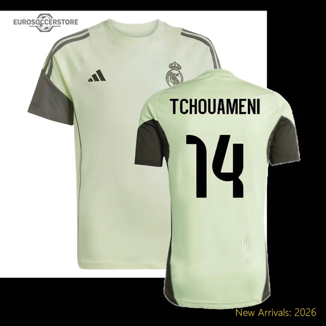 Football Team Kids Tchouameni Non-toxic Jersey Performance Fabric