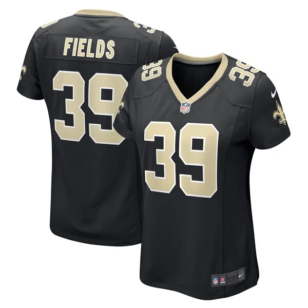 Pro-Level NO Saints Game Jersey - Black | NFL Fan Apparel | NFL Footba