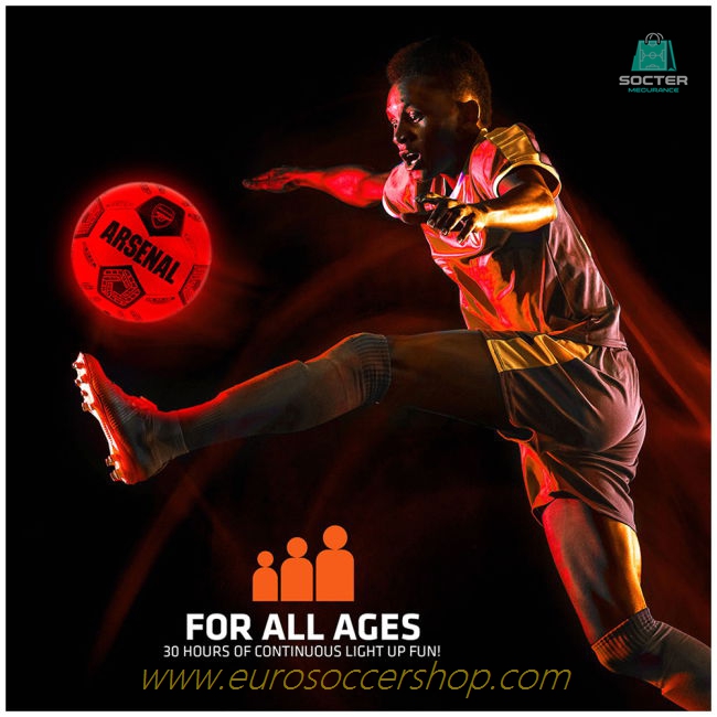 Arsenal FC LED Glow Football