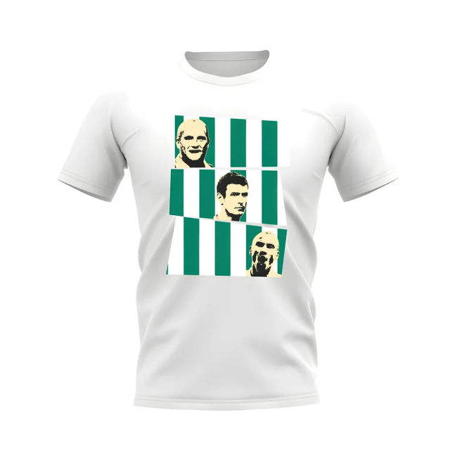 Premium 2025-2026 Football Club T-shirt White With Retro Design