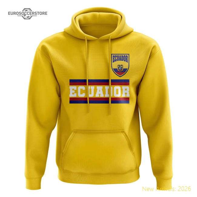 Ecuador Core Football Country Hoody (Yellow)