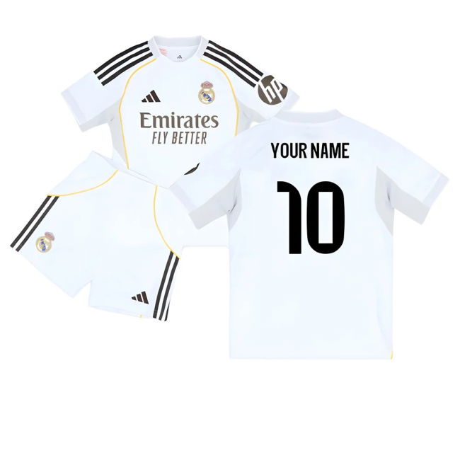 2025-2026 Real Madrid Home Kit | Official | Sale Price | High Quality