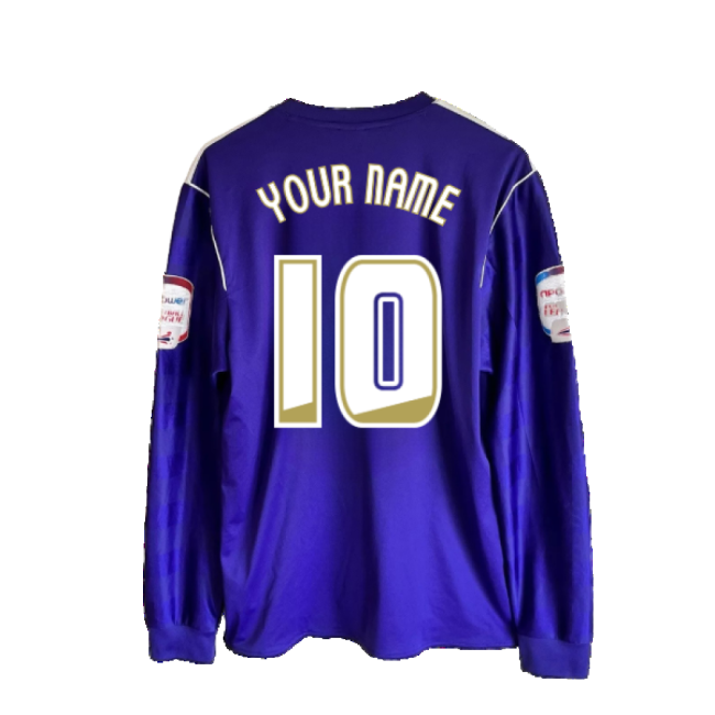 Derby County 2011-12 Away Long Sleeve Top (M) (Excellent) (Your Name)
