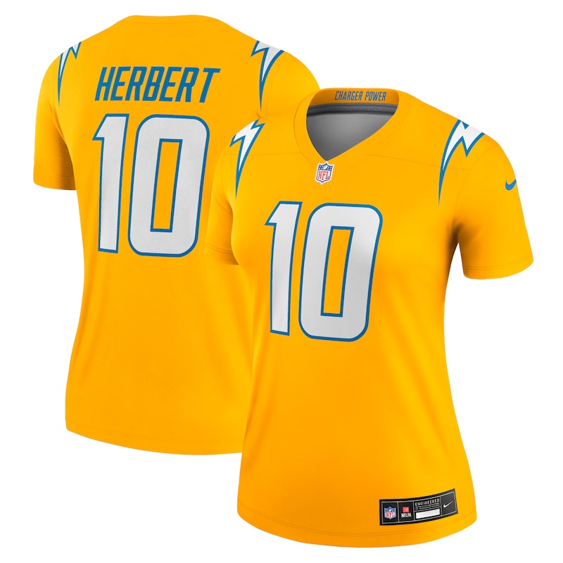None Justin Herbert LA Chargers Modern Authentic Jersey Game Day Wear