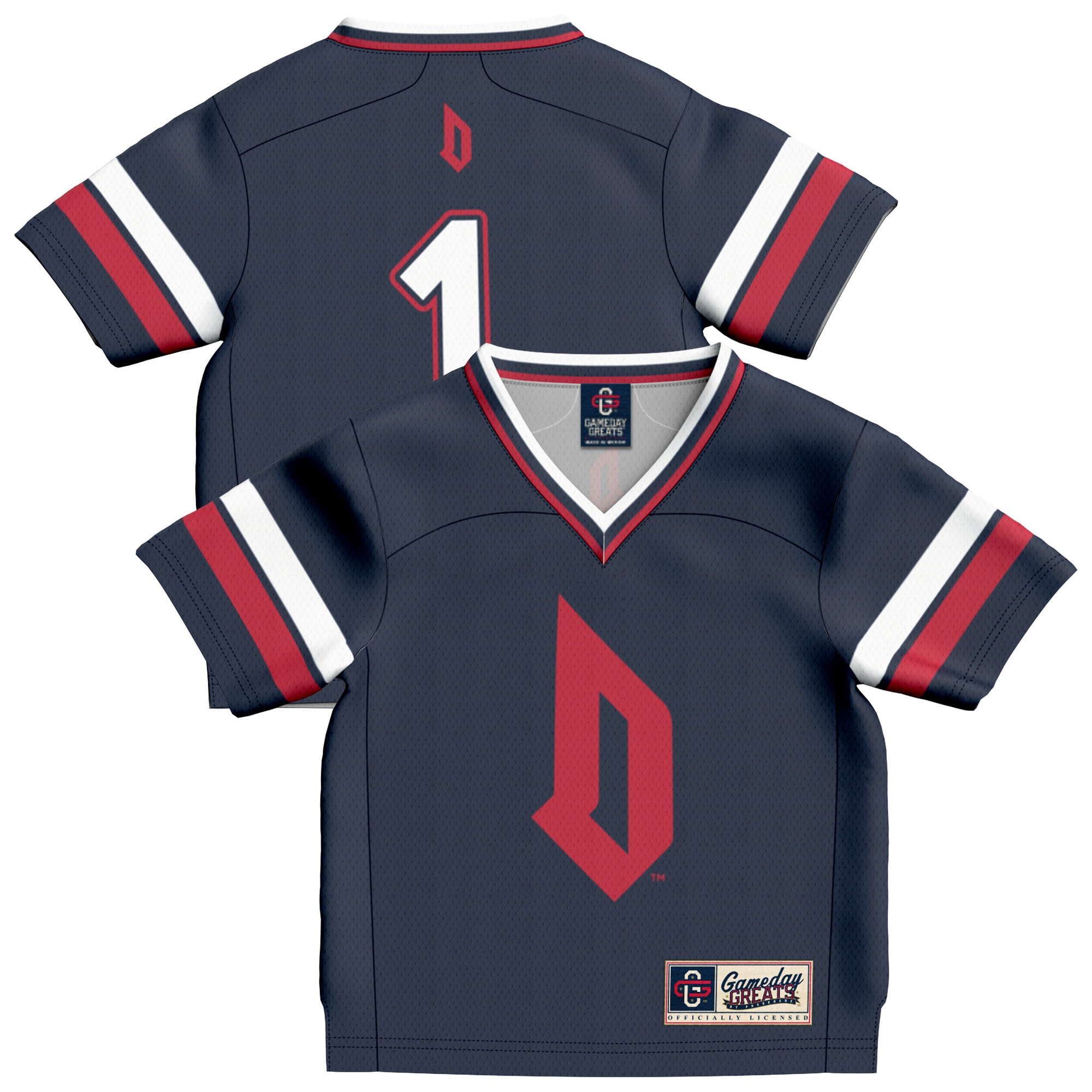 [NJP] Duquesne Dukes GameDay Greats Infant Collegiate Football Fashion Jersey - Blue