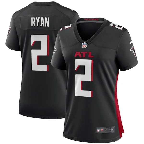None Matt Ryan Game Jersey - Black | NFL Player Jersey | NFL Football