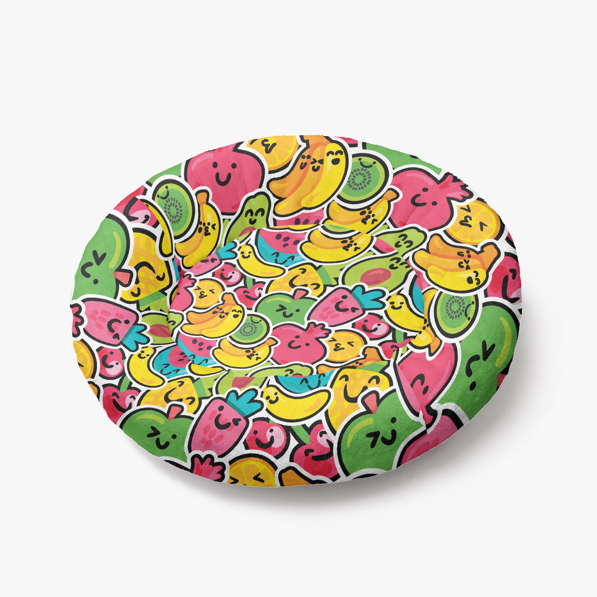 | Anti-anxiety French Bulldog Donut Bed Summer Wear | Non-slip Design