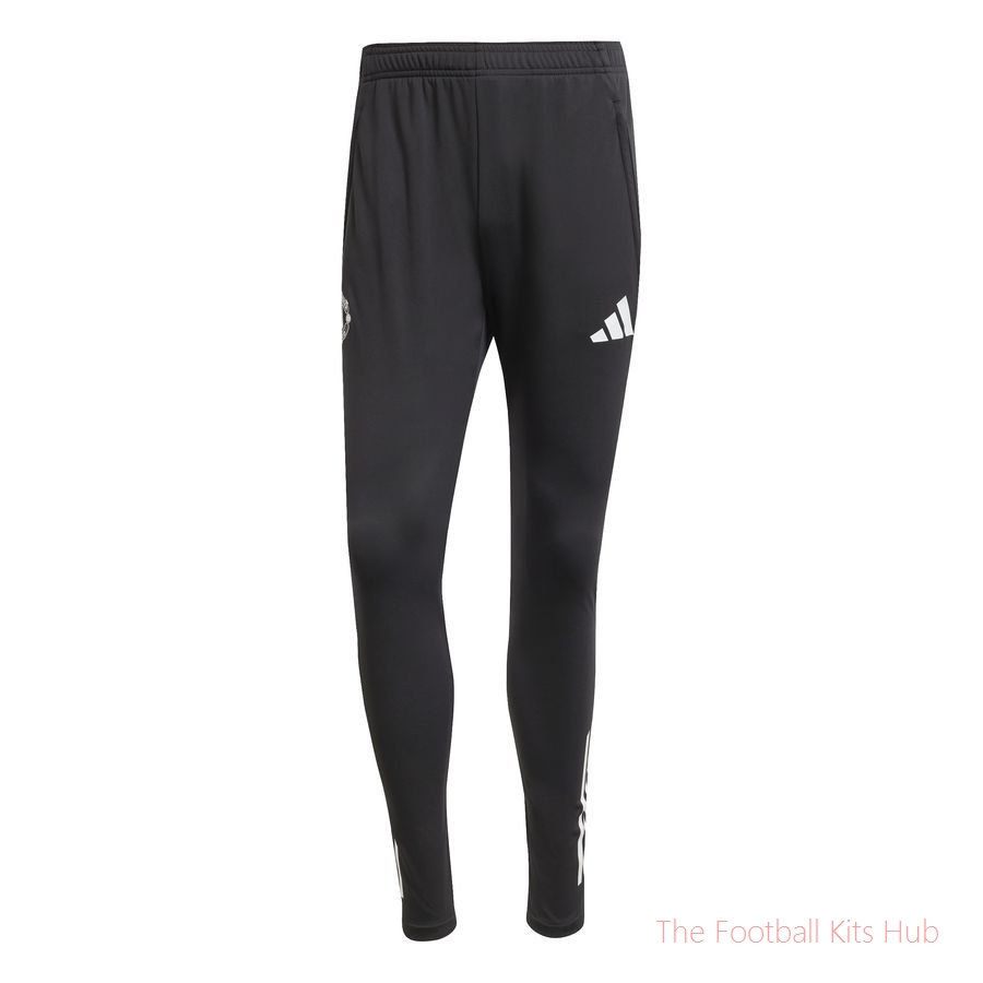 Manchester United Training Trousers Tiro 25 - Black/Aurora Plum