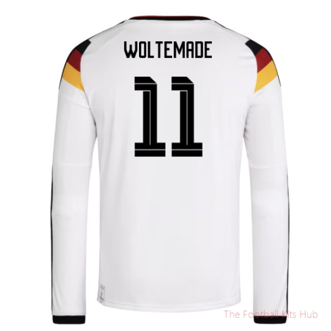 [EFS] 2026/27 Germany Long Sleeve Home Shirt (Woltemade 11)