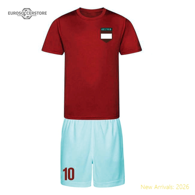 Premium Austria 2024-2025 Official Training Kit Retro Slim