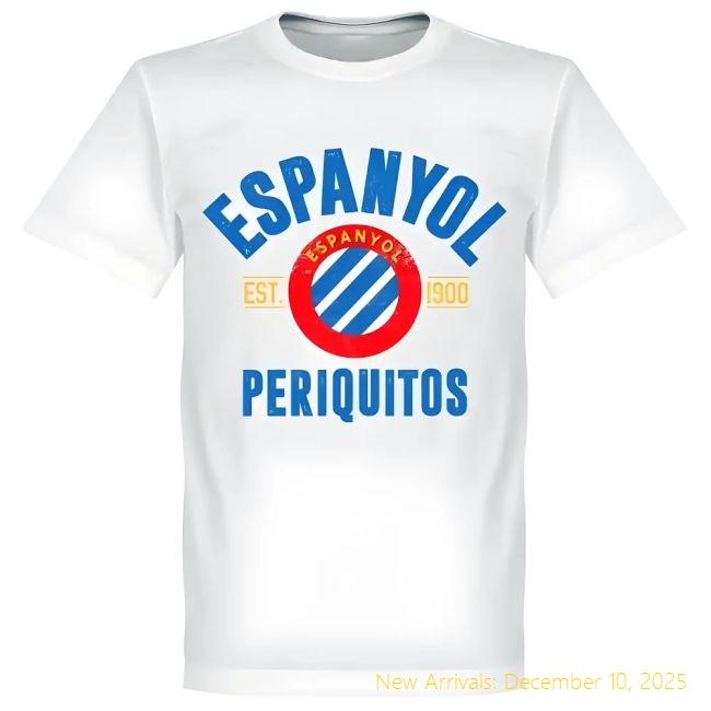 Espanyol Established T-High-Quality Shirt - White - Great Deal