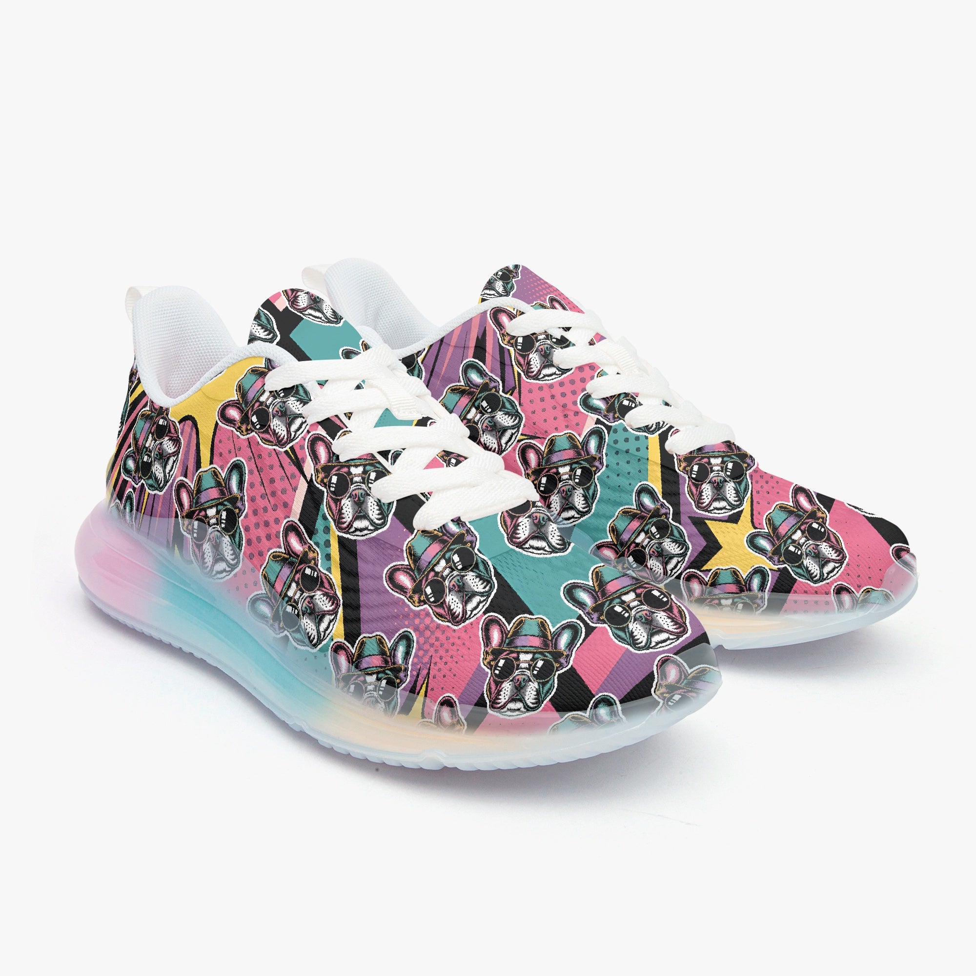 French Bulldog Bill Lightweight Sneakers Cozy Paw Wear