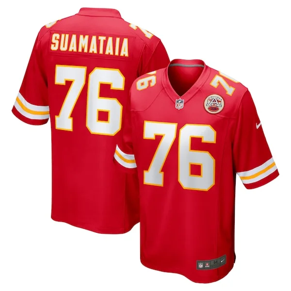 Kansas City Chiefs Game NFL Jersey - Red | Durable Football Apparel