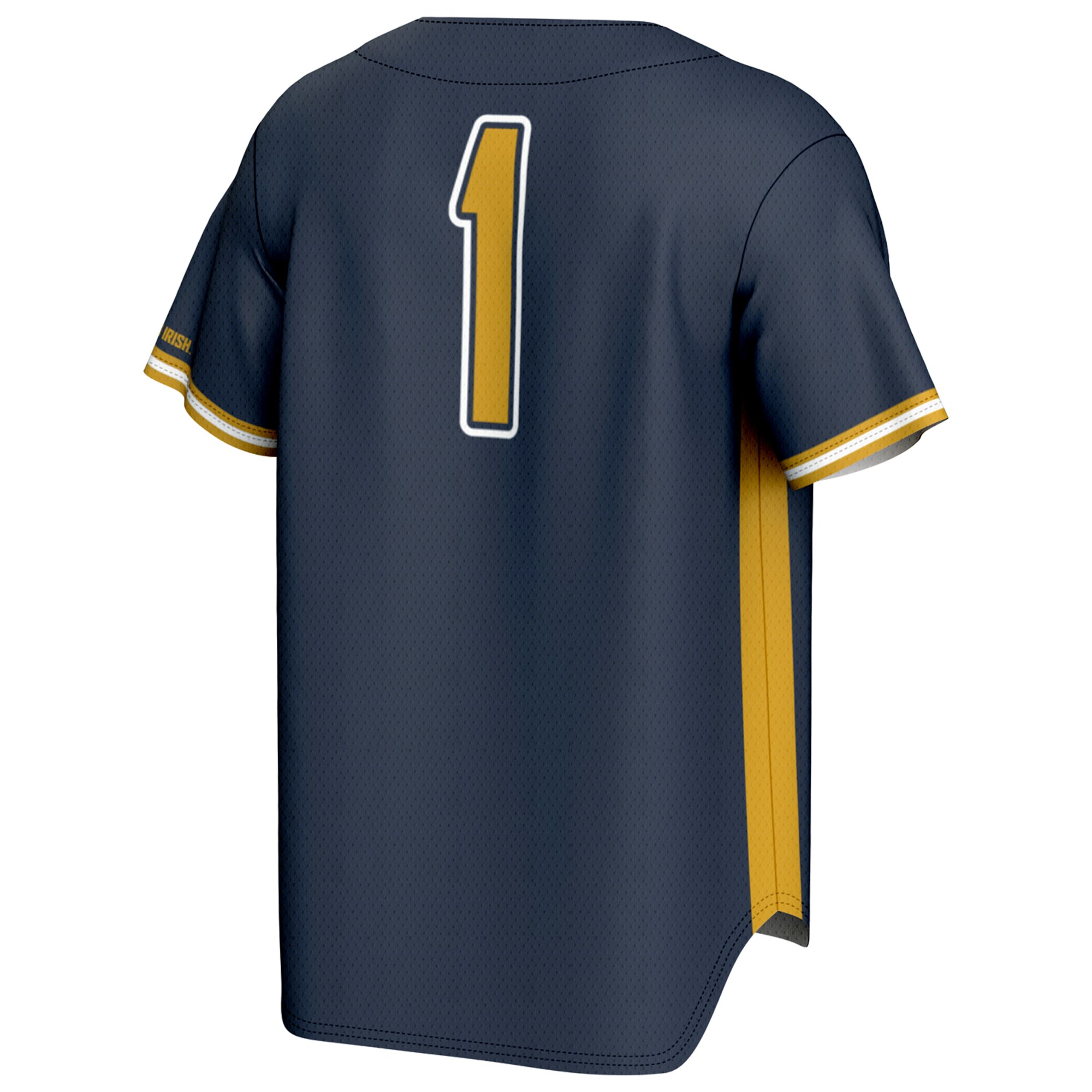 [NJP] Notre Dame Fighting Irish GameDay Greats Youth Lightweight Baseball Fashion Jersey - Navy