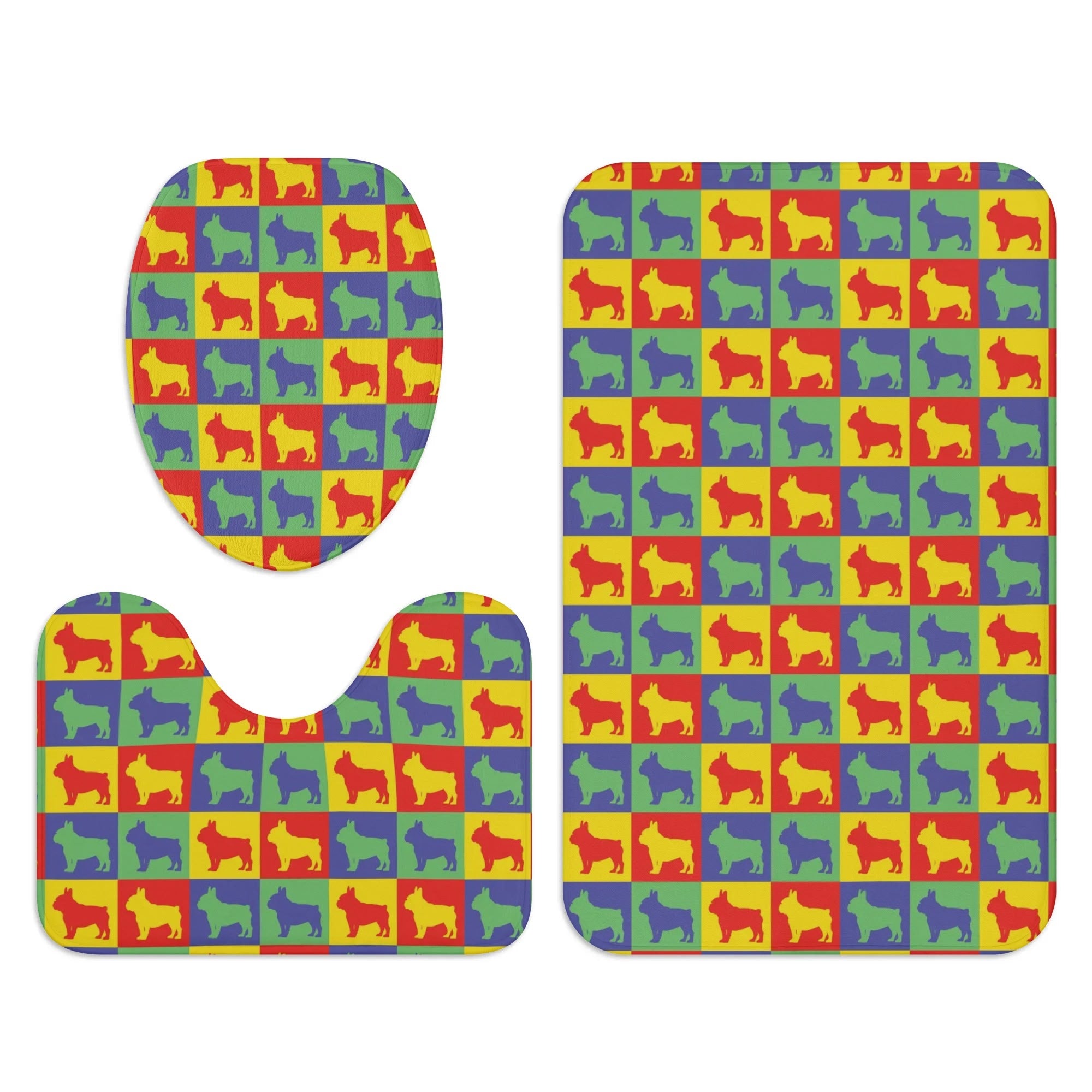 Breed-specific Warm Olive - Durable Bathroom Toilet Set Winter Wear