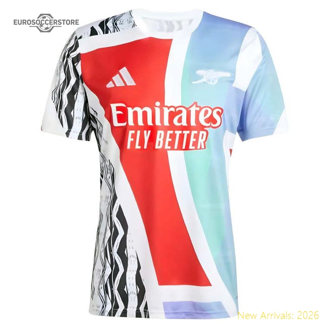 2024-2025 Arsenal Pre-Match Shirt (Scarlet)