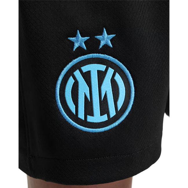 2025-2026 Inter Milan Home Shirt (Kids) (Black) Durable Stitching