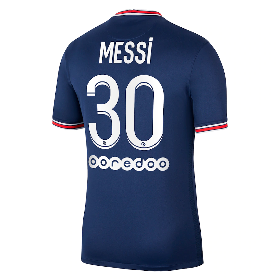 Lionel Messi Paris Saint-Germain Home Kit 21/22