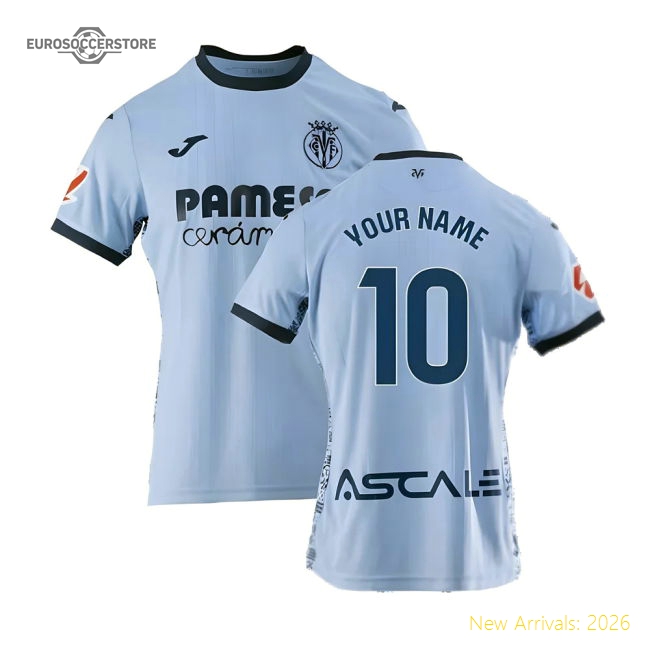 Premium 2024-2025 Villarreal Alternate Jersey (your Name)