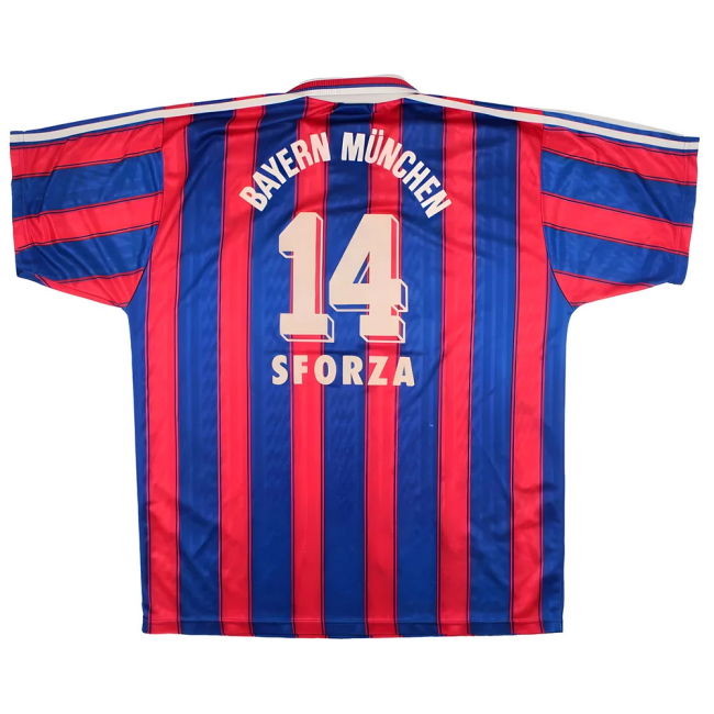 Bayern Munich 1995-97 Sforza #14 football Shirt (Adult