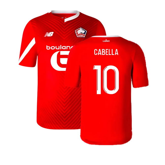 Lille Official 2023-2024 Home Soccer Jersey - Team Spirit