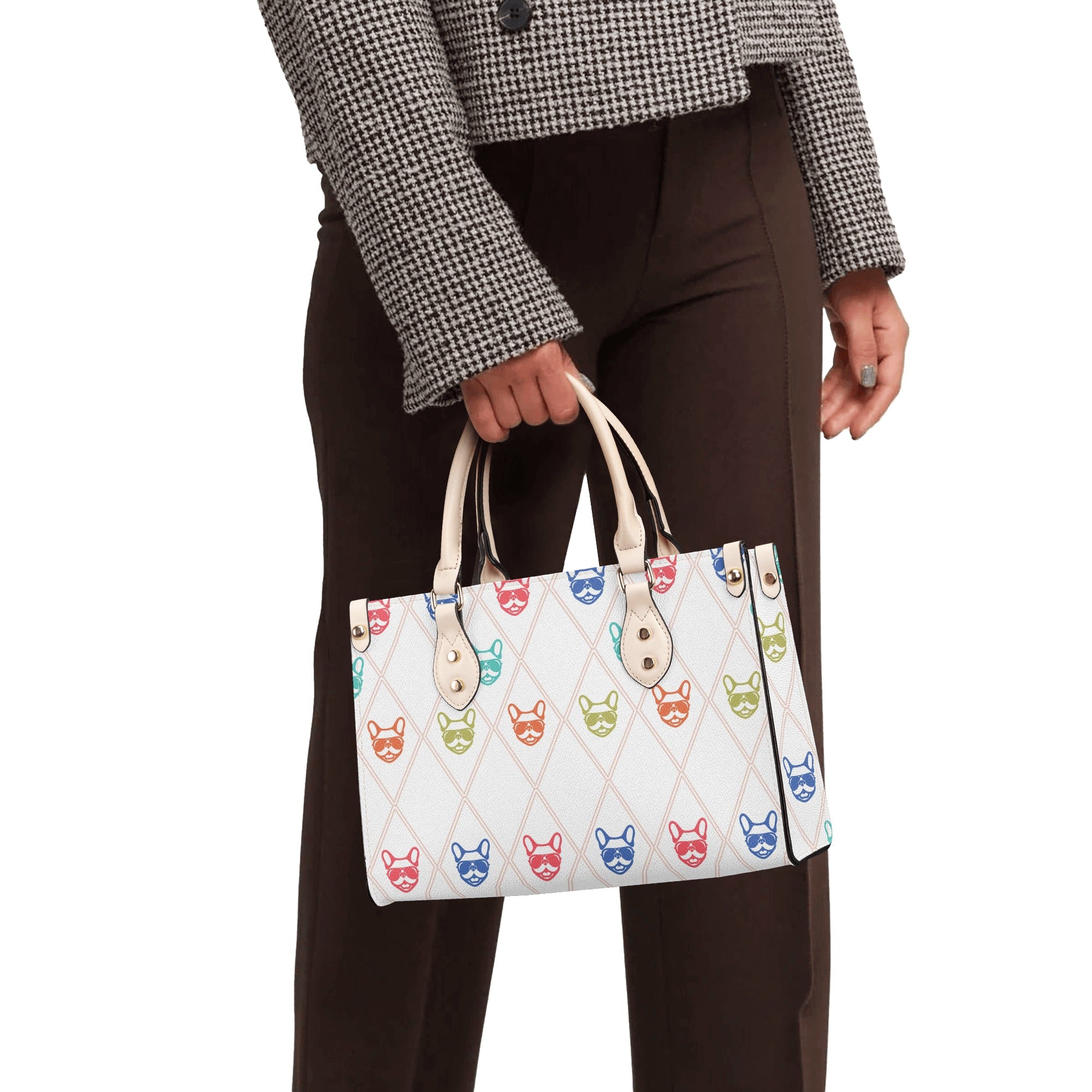 Sophie- - Durable Luxury Women Handbag For French Bulldogs