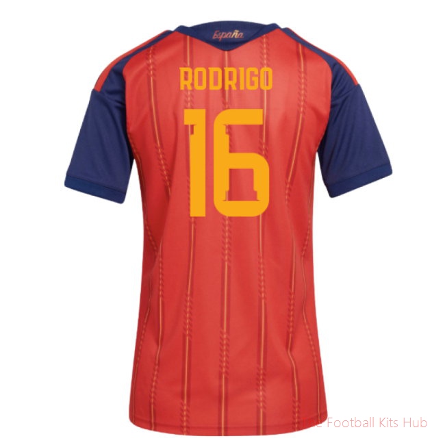[JED] 2026/27 Spain Home Shirt (Womens) (Rodrigo 16)