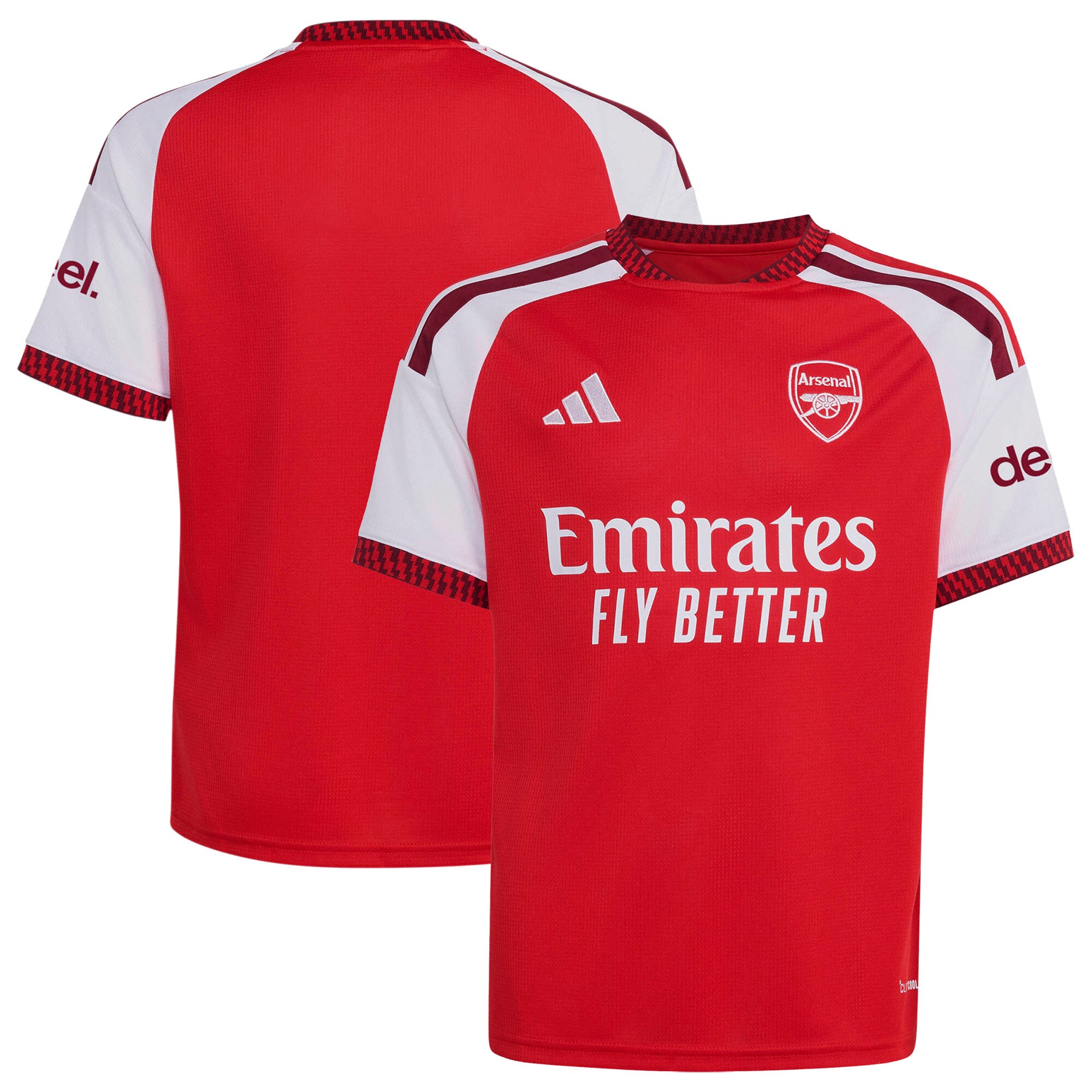 [SJH] Arsenal Youth 2026/27 Home Replica Jersey - Red